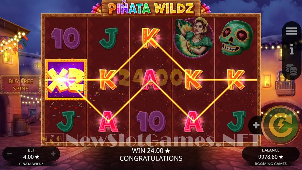 Pinata Wins - Jogue 100% grátis no modo de teste pela PGsoft (Pocket Gamings Soft)